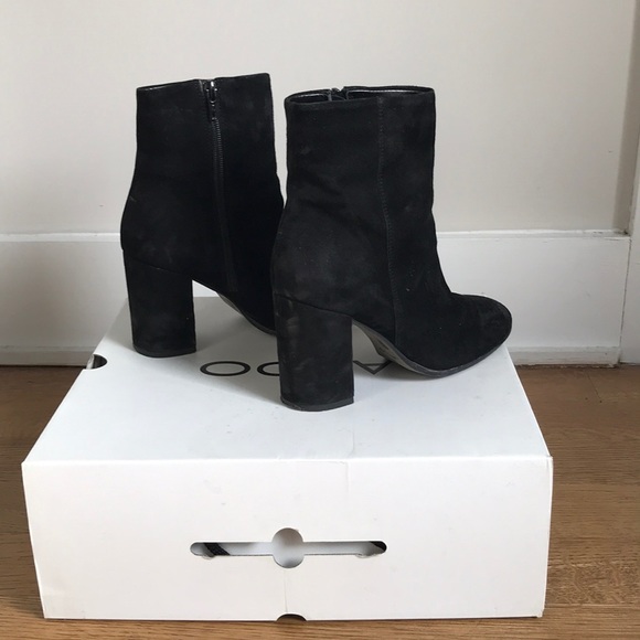Aldo Piralia Ankle Boot Black Suede - Picture 3 of 3
